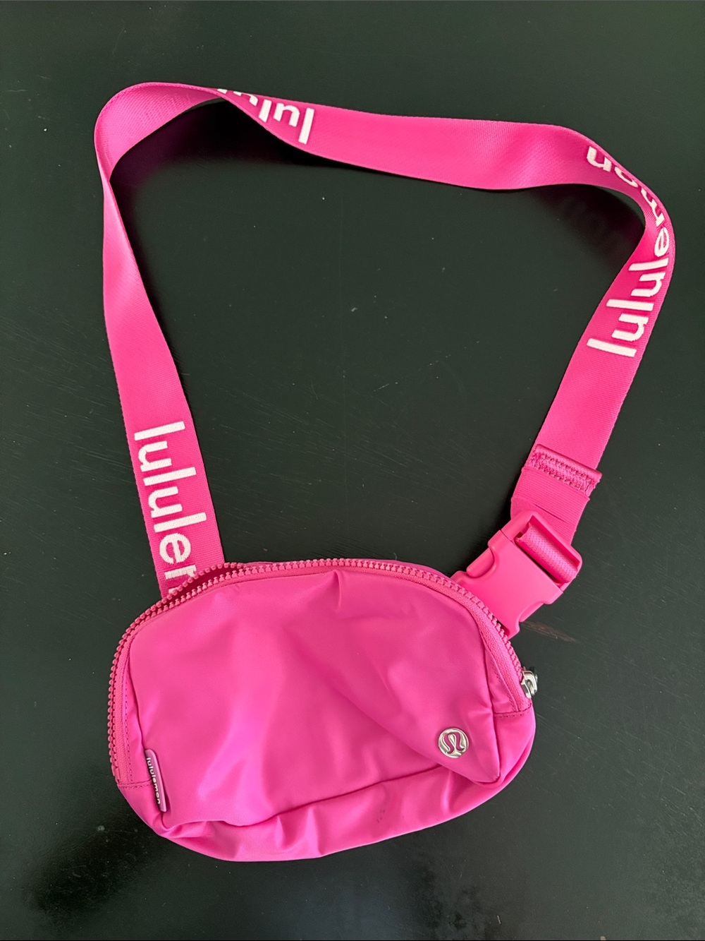 lululemon athletica Hot Pink Crossbody Belt Bag